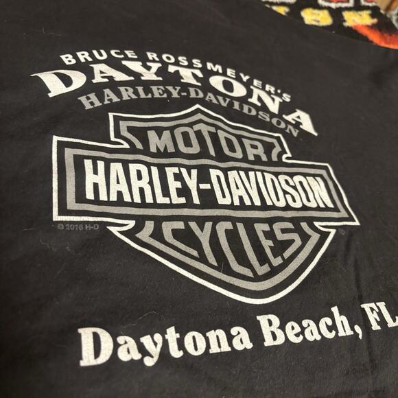 Lot Of 4 Harley Davidson Shirt Motorcycle 4XL 5XL Plus Husky Florida Mexico Big - Picture 14 of 16
